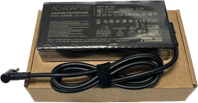 Alt view image 3 of 3 - 240W ADP-240EB B 20V 12A AC Adapter Power Supply for ASUS ROG 15 GX550LXS RTX2080 S15 S17 G15 G513 GX550LXS RTX2080 G733QM G733QR G733QS G733QSA RTX2080 Laptop Charger