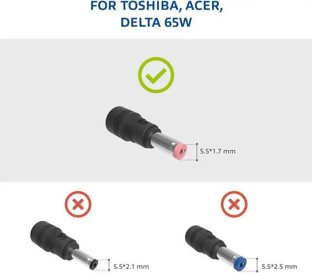Alt view image 2 of 3 - New Original 135W Laptop Charger Fit for Acer-Nitro 5 Gaming Laptop - (Compatible with N18C3 AN517-51 AN515-51 52 53 54 55 57 45 N18C4 Series)