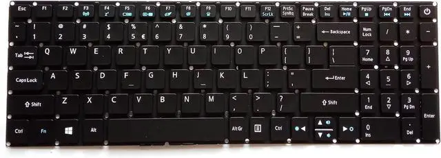 Alt view image 2 of 3 - LIXSUNTEK New Keyboard for Acer Aspire ES17 ES1-732 ES1-732-P0TW -US Layout with Backlit