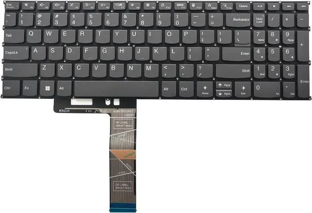 Alt view image 3 of 3 - LIXSUNTEK Keyboard For Lenovo IdeaPad 1-15ALC7 1-15AMN7 1-15IAU7 1-15IGL7 Non backlit