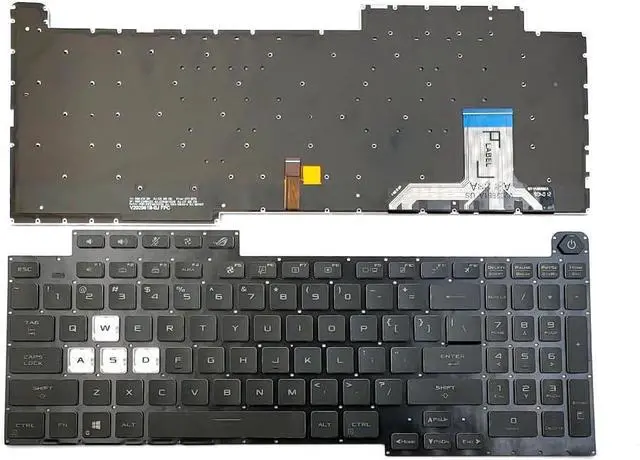 Main image of LIXSUNTEK US Backlit Keyboard for Asus ROG Strix G17 G713Q G713QE G713QM G713QR G713QY