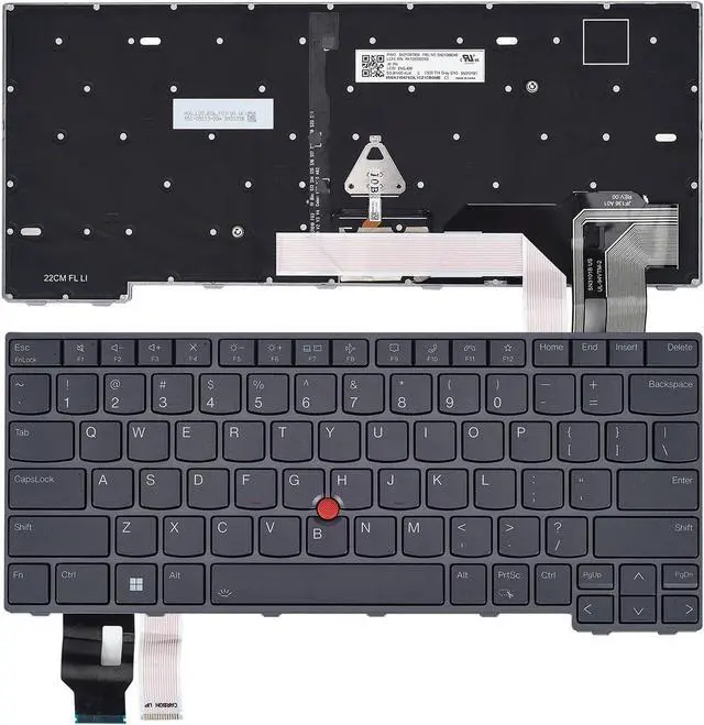 Main image of LIXSUNTEK Keyboard For Lenovo ThinkPad L14 Gen 3/4 5N21D68160 5N21D68234 Backlit