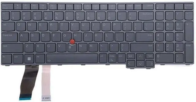 Main image of LIXSUNTEK New US Eng Backlit Keyboard Gray For ThinkPad T16 P16s Gen 1 21BV 21BW 21BT 21BU