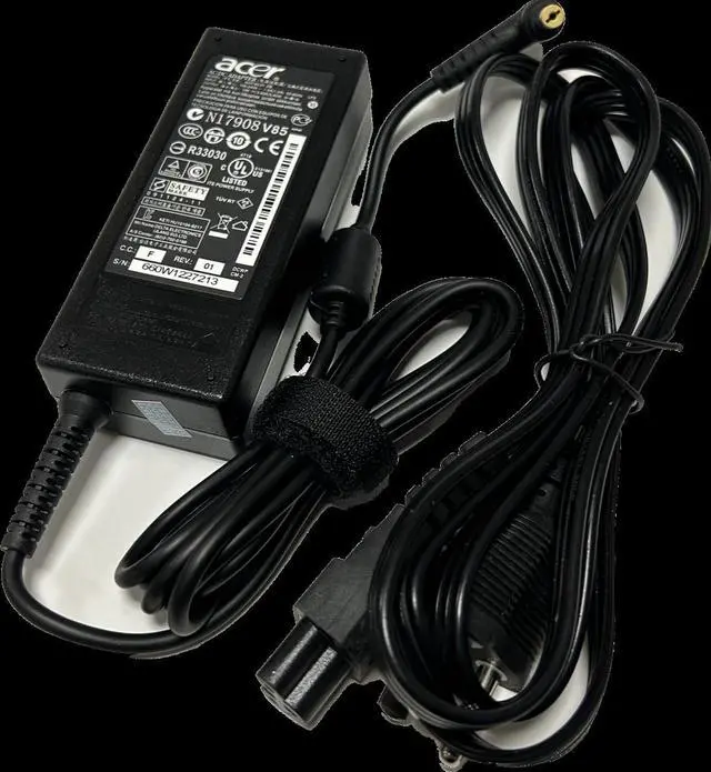 Alt view image 4 of 4 - Genuine AC Adapter CHARGER power NEW AcerAspire One 756-2623 756-2464 756-2617