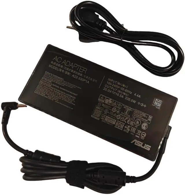 Alt view image 4 of 4 - Genuine 330W Charger for Asus A21-330P1A A22-330P1A ADP-330AB DW ROG Strix G18 (2023) G814 G814JI G814JZ ROG Strix Scar 16 G634 G634J 17 G733PY G733PZ ROG Zephyrus Duo 16 GX650PIy