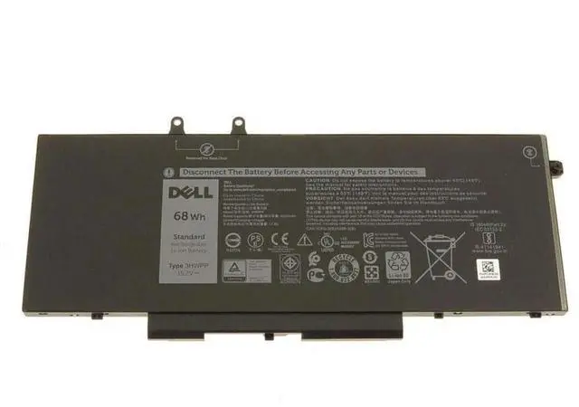 Main image of 3HWPP Battery Replacement for Dell Latitude 5401 5410 5411 5501 5510 5511 Precision 3541 3551 Inspiron 7706 2-in-1 Inspiron 17 7500/7506 2-in-1 10X1J N2NLL 1VY7F 451-BCMN 68Wh