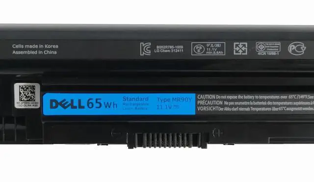 Alt view image 2 of 3 - Genuine 65WH MR90Y Battery Compatible with Dell Inspiron 3521 3721 5521 5721 14-3421 14-3437 14R-5421 14R-5437 17 Latitude14 3000 3540 Series XCMRD PN 0MF69 N121Y G35K4 MK1R0 VR7HM