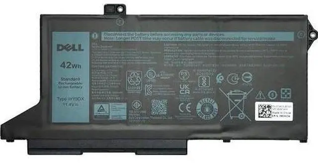 Main image of WY9DX Laptop Battery 42Wh 3500mAh 11.4V FOR Dell Latitude 14 5420 / Latitude 15 5520 / Dell Precision 15 3560 Series RJ40G 005R42 01K2CF 1K2CF 075X16 75X16 0WK3F1 WK3F1 M3KCN
