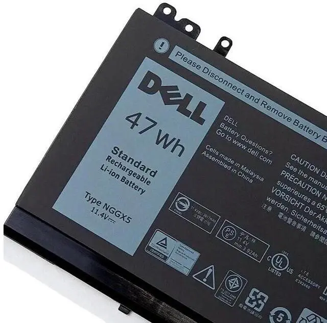 Alt view image 3 of 3 - New Genuine NGGX5 Laptop Battery Replacement Compatible with Dell Latitude E5270 E5470 E5570 Precision M3510 Series Notebook JY8D6 954DF 0JY8D6 451-BBUN 451-BBUJ RDRH9 (11.4V 47Wh)