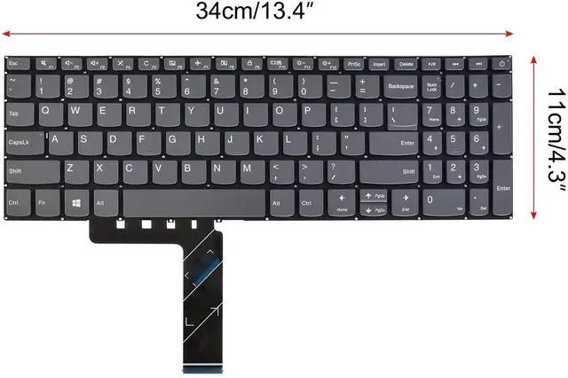 Main image of LIXSUNTEK Replacement Keyboard for Lenovo ideaPad 320-15ABR 320-15IAP 320-15AST 320-15IKB 330-15IKB, ideaPad S145-15IWL S145-15AST S145-15API S145-15IKB Series Laptop US Layout