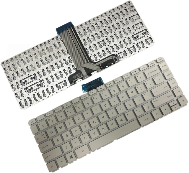 NEW Keyboard FOR HP Stream 14-CB 14-AX series US White Non Backlit ...