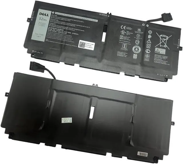 Alt view image 2 of 3 - 52Wh 722KK FP86V Laptop Battery for Dell XPS 13 9300 XPS 13 9310 XPS 13 9380 P117G P117G002 P117G001 Series Notebook 0WN0N0 WN0N0 02XXFW 2XXFW
