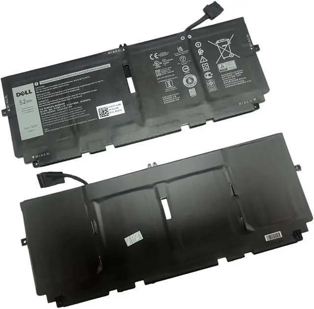 Alt view image 3 of 3 - 52Wh 722KK FP86V Laptop Battery for Dell XPS 13 9300 XPS 13 9310 XPS 13 9380 P117G P117G002 P117G001 Series Notebook 0WN0N0 WN0N0 02XXFW 2XXFW