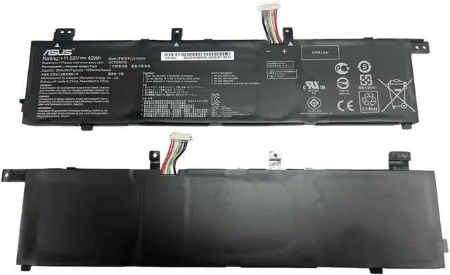 Main image of C31N1843 Laptop Battery for ASUS VivoBook S14 S432 S432FA S432FL Vivobook S15 S532 S532FA S532FL X432FA X432FL X432FLC X532FA X532FL X532FLC S432FA-EB025T S532FA-DH55 S532FL-EB71 Series 11.55V 42Wh