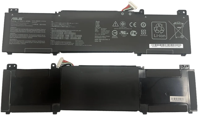 Main image of B31N1822 42Wh Laptop Battery FOR Asus ZenBook Flip 14 Q406 Q406D Q406DA UM462 UX462 UX462D UM462D UX462DA UM462DA Convertible Q406DA-BR5T6 UM462DA-AI046T UM462DA-AI071T B31BlEH