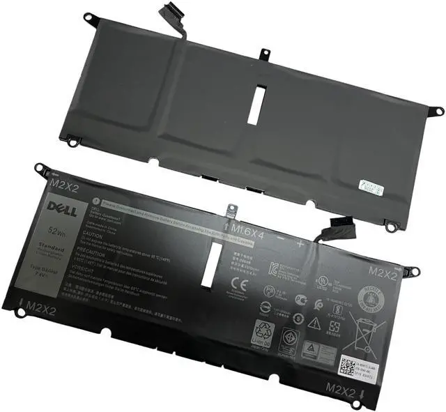 Alt view image 2 of 3 - DXGH8 Battery for Dell XPS 13 9370 9380 2019 Inspiron 13 7000 7390 7391 2-in-1 5390 5391 14 7400 7490 Latitude 3301 E3301 Vostro 5390 5391, P113G001 P82G P82G001 52Wh
