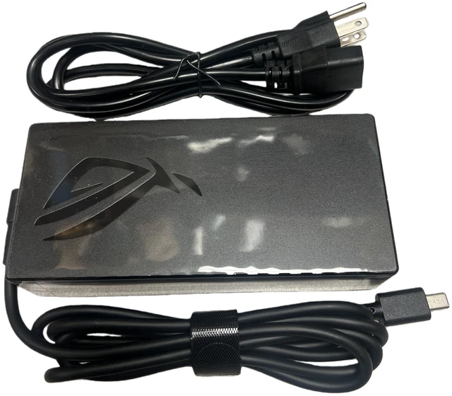 Alt view image 3 of 4 - 240W Adapter Charger for ASUS MUX ROG Zephyrus G14 2025 AI Gaming Laptop GA403UU GA403UV GA403UI OLED V16 V3607 Rectangle pin G16 GU605MZ A16 FA608WV Power Supply AC Adapter
