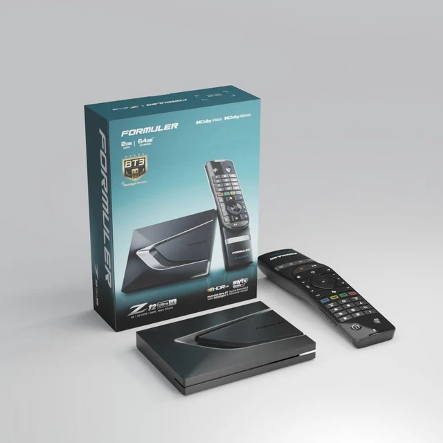 Main image of Formuler Z12 Ultra SE - 4K Streaming Media Player, Android 12,2GB RAM, 64GB ROM, Bluetooth Backlight Voice Remote Free LIXSUNTEK® Cable