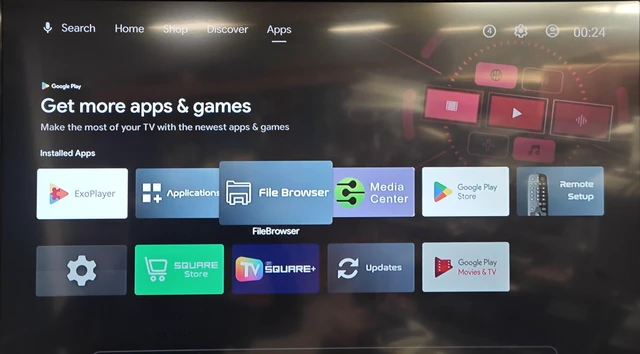 Alt view image 2 of 5 - SQUARE_NOVA_ULTRA TV Set-Top Box - 4K HDR TV Streaming Device with 4GB RAM, 64GB STORAGE, Android TV OS, Dual-Band WiFi LIXSUNTEK® Ethernet Cable