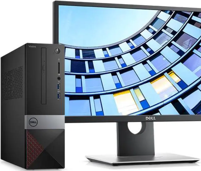 Alt view image 5 of 7 - Dell Vostro 3471 Small Form Factor Desktop with Intel Core i5-9400 Upto 4.1GHz, Intel UHD Graphics 630 4K Support, 8GB RAM, 256GB M.2 SSD, HDMI, Wi-Fi, Bluetooth - Windows 10 Pro - OEM