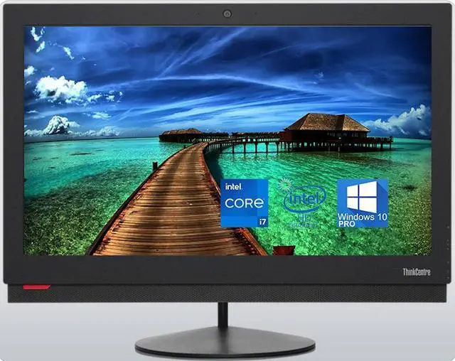Main image of Lenovo ThinkCentre M900z AIO, 23.8 FHD, Intel i7-6700 Upto 4.0GHz, 16GB RAM, 512GB SSD, Webcam, DVDRW, DisplayPort, Windows 10 Pro