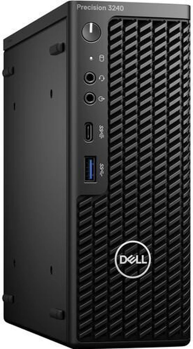 Alt view image 3 of 4 - Dell Precision 3240 Compact Desktop Workstation , Intel Xeon W-1250, 16GB RAM, 512GB NVMe SSD, Intel UHD P630 Graphics, DisplayPort, HDMI, USB Type-C, AC Wi-Fi, Bluetooth - Windows 10 Pro