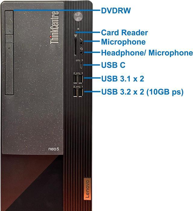 Lenovo ThinkCentre Neo 50T Gen 3 Tower Computer - Intel i7-12700