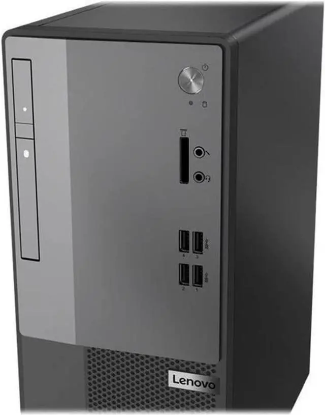 Alt view image 3 of 3 - Lenovo V50T G2 Desktop Tower, Intel i9-11900K, 64GB RAM, 2TB NVMe SSD, Nvidia Quadro P620 2GB, USB C, DisplayPort, HDMI, VGA, DVD, Card Reader, AC Wi-Fi, BT, Windows 10 Pro
