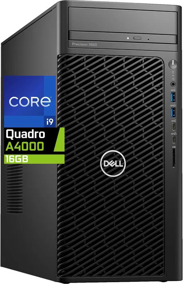 Dell Precision 3660 Desktop Computer Intel Core i9-13900, 64GB RAM