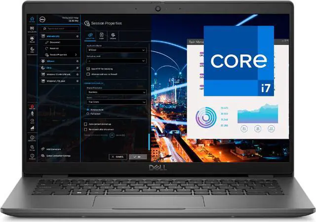 Main image of Dell Latitude 3440 Laptop 14" FHD, Intel Core i7-1355U, 32GB RAM, 1TB NVMe SSD, Webcam, AX Wi-Fi, Bluetooth, Backlit Keyboard,  HDMI, USB C- Display Port, Windows 11 Pro, Notebook, Grey