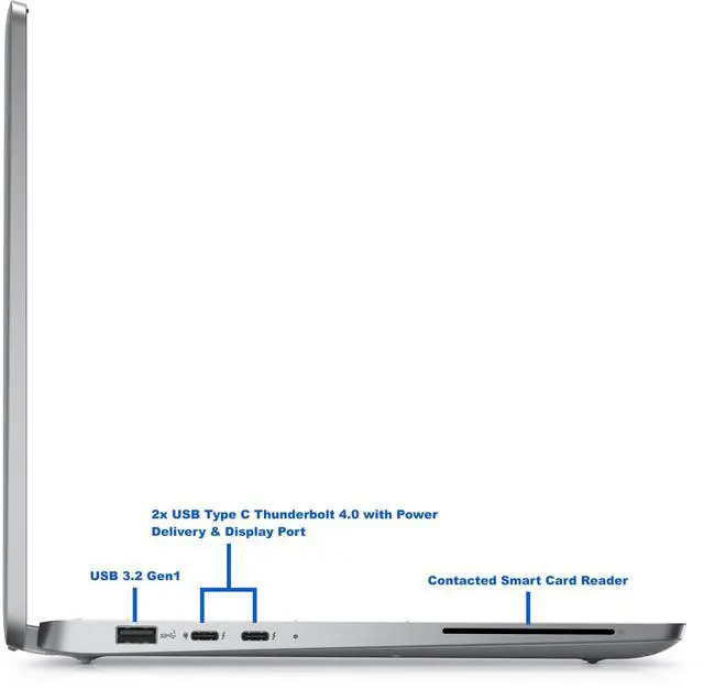 Alt view image 2 of 6 - Dell Latitude 5340 Multi-Touch 2-in-1 Laptop 13.3" FHD, Intel Core i7-1365U, 32GB RAM, 2TB NVMe SSD, Webcam,  Wi-Fi 6E, BT, Backlit Keyboard, Thunderbolt, HDMI, USB C, Windows 11 Pro, Notebook Grey