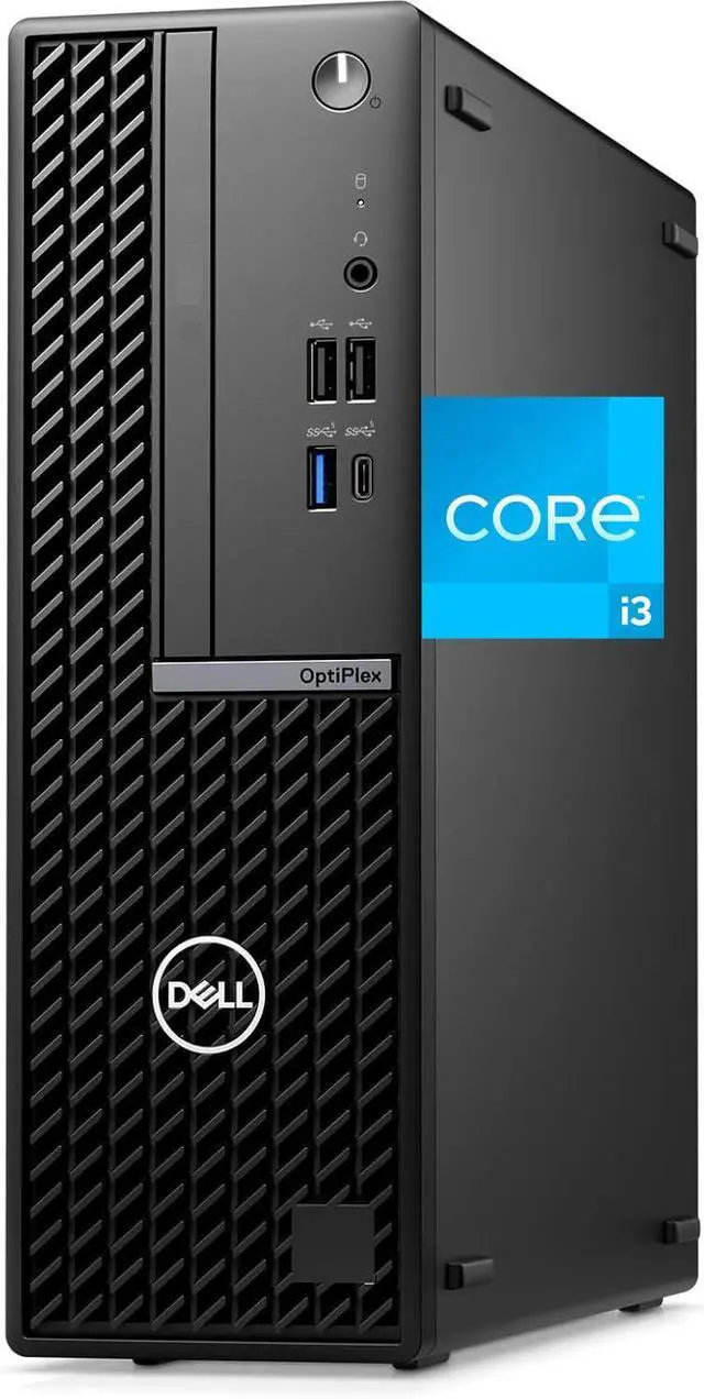 Main image of Dell OptiPlex 7020 Desktop SFF, Intel Core i3-13100, 32GB RAM, 1TB NVMe SSD, Type-C, WiFi 6e, Bluetooth, DisplayPort, HDMI, 7000 Small Form Factor Business Computer, Windows 11 Pro, Black