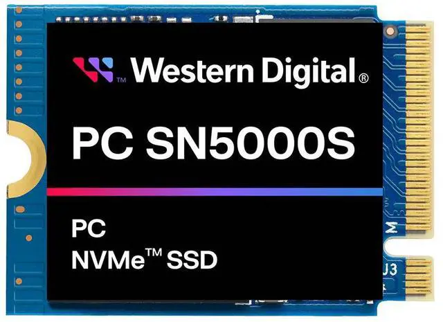 Main image of WD PC SN5000S 512GB NVMe PCIe Gen4x4 M.2 2280 SSD  High-Performance Internal Solid State Drive OEM Western Digital