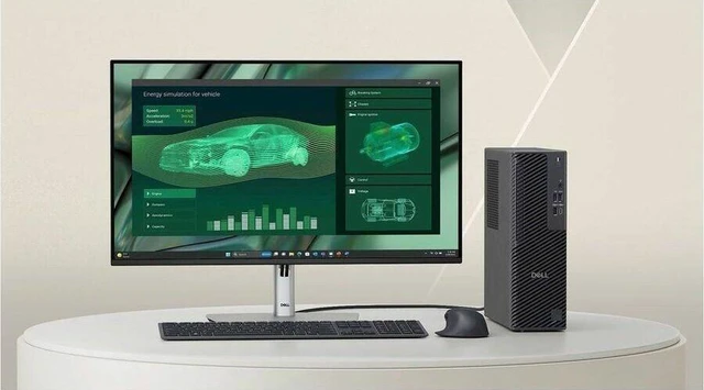 Alt view image 5 of 5 - Dell Pro Max Slim Desktop, Intel Core Ultra 5-235, 64GB DDR5 RAM, 2TB SSD, Intel Graphics, Wi-Fi 6, Windows 11 Pro, FCS1250 Next-Gen Precision Business Workstation PC