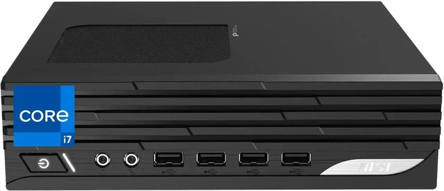 Main image of msi Pro DP21 Mini PC Desktop Core i7-12700K 12th Gen, 16GB DDR4 RAM, 1TB NVMe SSD, Intel UHD 770, Wi-Fi, Bluetooth, Windows 11 Pro