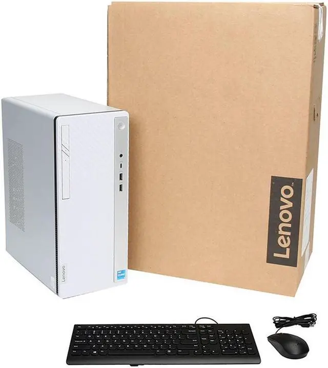 Alt view image 4 of 7 - Lenovo IdeaCentre 5 Desktop Computer, Intel i9-12900K, 64GB RAM, 2TB NVMe SSD, HDMI, VGA, DVDRW, Wi-Fi, Bluetooth, USB C, Windows 11 Pro