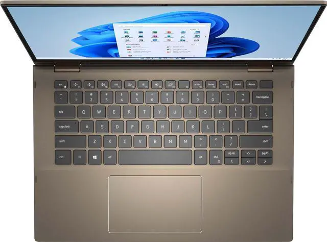 Alt view image 6 of 6 - Dell Inspiron 7405 14 FHD 2-in-1 Laptop Touch-Screen  AMD Ryzen 5 4500U  32GB RAM, 2TB NVMe SSD, Fingerprint, Webcam, DisplayPort, HDMI, AX Wi-Fi, Bluetooth, SD Card - Windows 11 Pro