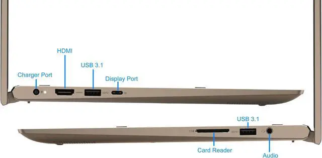 Alt view image 2 of 6 - Dell Inspiron 7405 14 FHD 2-in-1 Laptop Touch-Screen  AMD Ryzen 5 4500U  32GB RAM, 2TB NVMe SSD, Fingerprint, Webcam, DisplayPort, HDMI, AX Wi-Fi, Bluetooth, SD Card - Windows 11 Pro