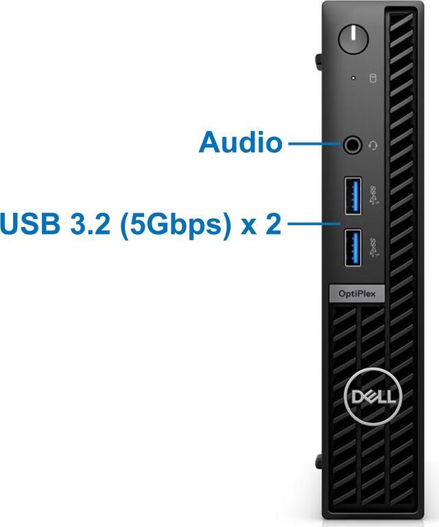 Alt view image 2 of 6 - Dell Optiplex 7010 Micro PLUS Desktop Computer, Intel i9-12900K, 64GB RAM, 2TB NVMe SSD, 2-Monitor Support, DisplayPort, HDMI, Built in Wi-Fi, BT, Windows 11 Pro, Mini PC