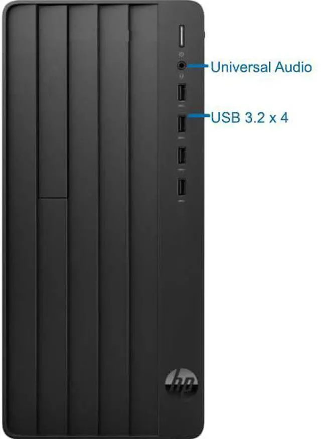 Alt view image 2 of 5 - HP Pro 290 G9 Tower Computer - Intel i9-12900K, 32GB Ram, 1TB NVMe SSD, DisplayPort, HDMI, VGA, USB Type-C,AX Wi-Fi, Bluetooth - Windows 11 Pro