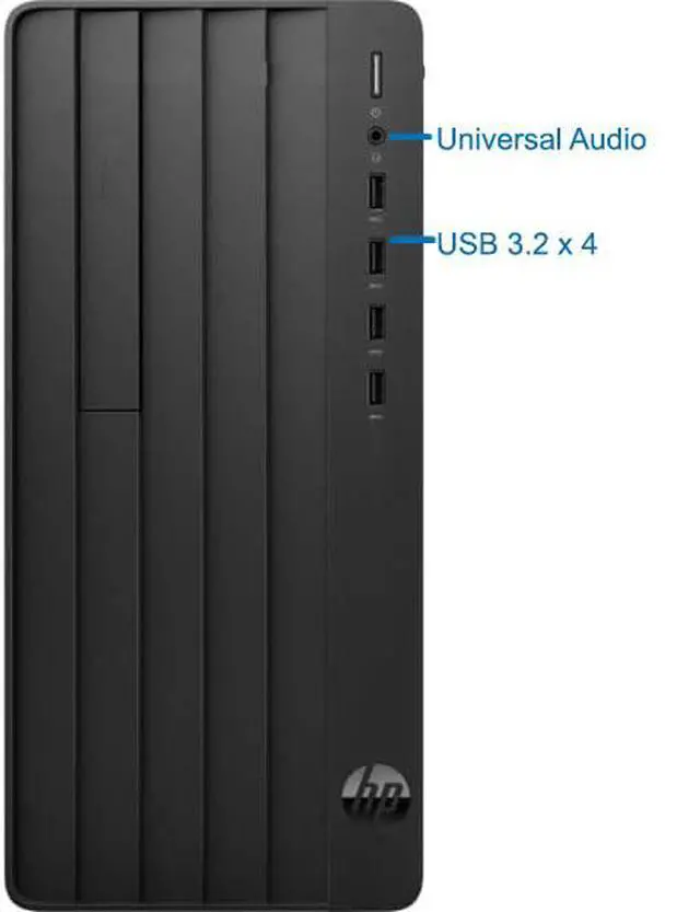 Alt view image 2 of 5 - HP Pro 290 G9 Tower Computer - Intel i7-12700K, 32GB Ram, 2TB NVMe SSD, DisplayPort, HDMI, VGA,  USB Type-C, AX Wi-Fi, Bluetooth - Windows 11 Pro - AI Copilot
