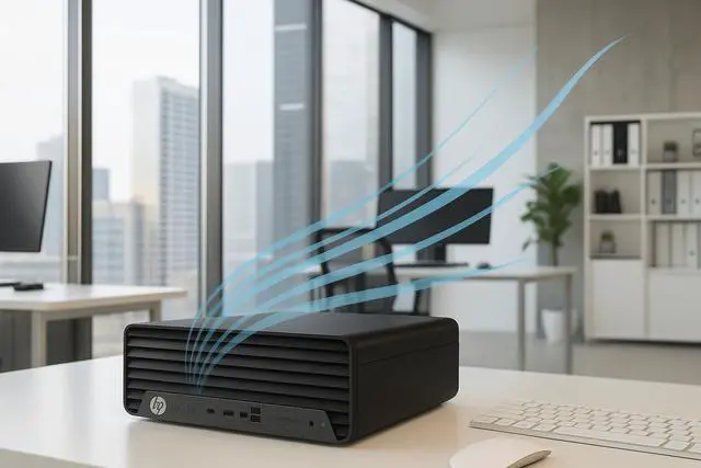 Alt view image 4 of 7 - HP ProDesk 400 G9 SFF Business Desktop PC, Intel Core i5-14500, 32GB DDR5 RAM, 1TB NVMe SSD, HDMI, DisplayPort, USB-C, Wi-Fi, Bluetooth, Windows 11 Pro, Compact Small Form Factor Computer