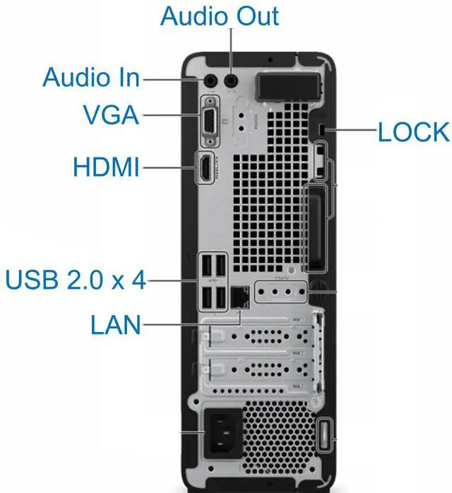 Alt view image 3 of 4 - HP Pro 290 G9 SFF Desktop Computer, Intel Core i7-12700K, 32GB Ram, 1TB NVMe SSD, DisplayPort, HDMI, VGA, AC Wi-Fi, Bluetooth - Windows 11 Pro, Tower