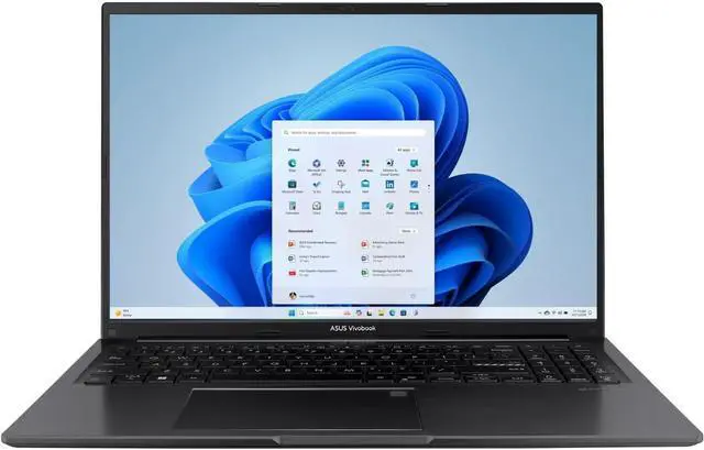 Main image of ASUS VivoBook 16" WUXGA Laptop  Intel Core i7-1355U, 16GB RAM, 512GB SSD,HDMI, USB C, AX Wi-Fi, Bluetooth, Iris Xe Graphics  Black  Windows 11