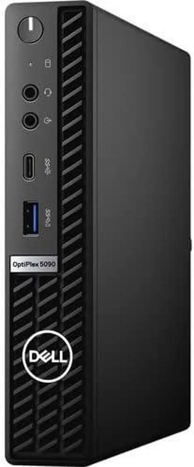 Alt view image 4 of 4 - Dell OptiPlex 5090 Micro Desktop Computer, Intel Core i5-10500T Upto 2.3GHz - 16GB RAM, 1TB NVMe SSD, AC Wi-Fi, Bluetooth, USB Type-C, DisplayPort, HDMI, VGA - Windows 11 Pro