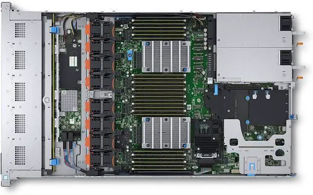 Alt view image 4 of 5 - Dell PowerEdge R640 Rack Server | 2X Intel Xeon Gold 6246 (24 Cores Total) | 256GB DDR4 RAM | 4X 4TB 2.5" SSD RAID 5 | Windows Server 2025 | Enterprise High-Performance Workstation