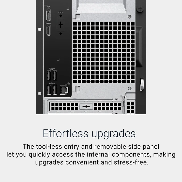 Alt view image 4 of 7 - Dell Tower Desktop ECT1250 Business PC Intel Core Ultra 7-265 Processor 32GB DDR5 RAM 1TB M.2 SSD Intel UHD Graphics Windows 11 Home Office & Productivity Desktop Computer