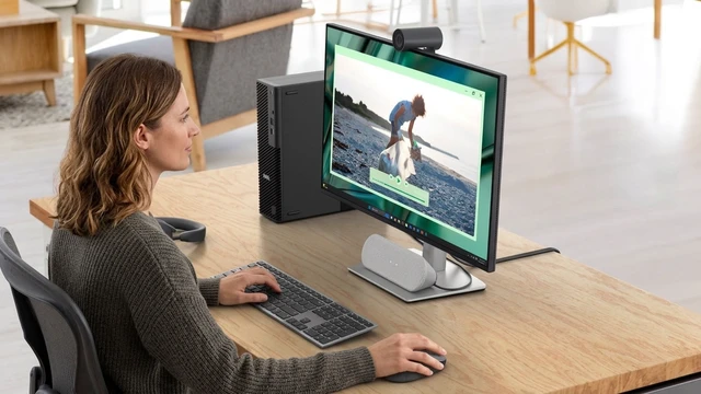 Alt view image 6 of 7 - Dell Pro Max Slim Desktop, Intel Core Ultra 7-265, 32GB DDR5 RAM, 1TB SSD,Nvidia RTX A1000 8GB Graphics, Wi-Fi 6, Windows 11 Pro, FCS1250 Next-Gen Precision Business Workstation PC