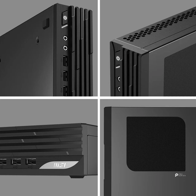 Alt view image 4 of 6 - msi Pro DP21 Mini PC Desktop Core i7-12700K 12th Gen, 16GB DDR4 RAM, 512GB NVMe SSD, Intel UHD 770, Wi-Fi, Bluetooth, Windows 11 Pro