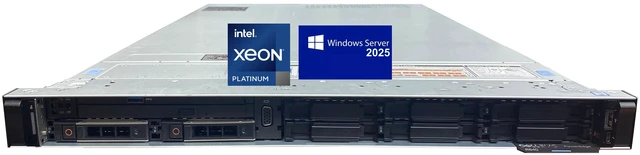 Main image of Dell PowerEdge R640 Rack Server |Dual Intel Xeon Platinum 8260 (48 Cores Total) , 512GB RAM, 4x 4TB 2.5" SSD, Raid 5, USB, Windows Server 2025, High-Performance PC Workstation